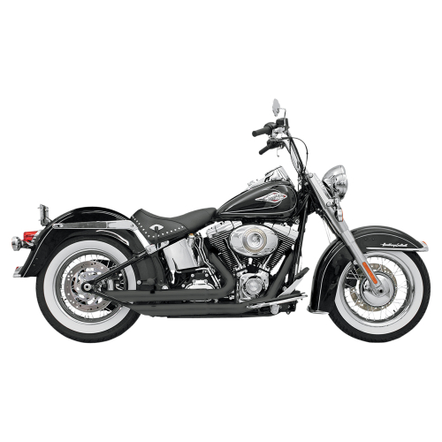 Bassani Manufacturing - Bassani Manufacturing FireFlight Exhaust System - Black Ceramic - 12123B