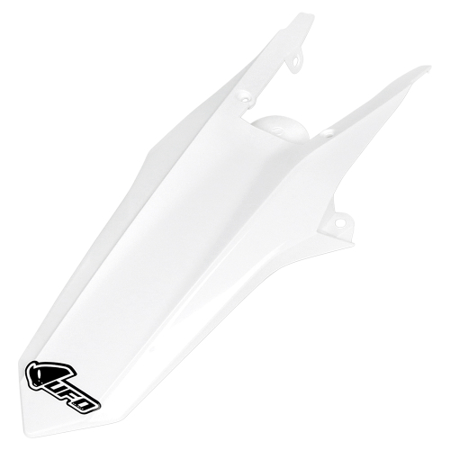 UFO Plastics - UFO Plastics MX Rear Fender - White - HU03352-041