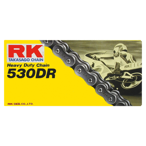 RK - RK 530 DR Drag Racing O-Ring Chain - 100ft. - Natural - R18-530DR