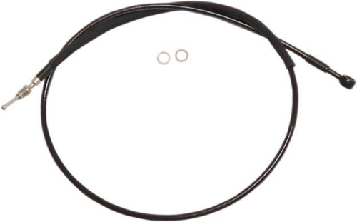 Magnum - Magnum Alternative Length Black Pearl Braided Hydraulic Clutch Cable - 64in. - 41864
