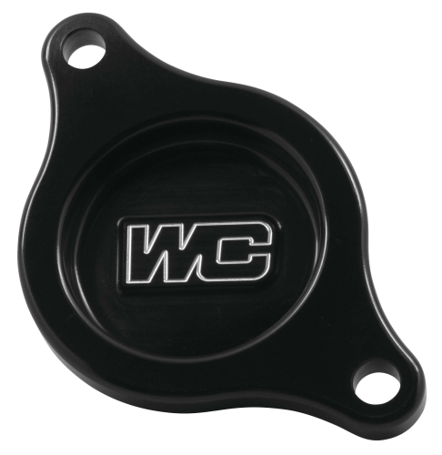 Works Connection - Works Connection Oil Filter Cover - Black - 27-120