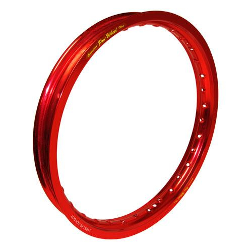 Pro-Wheel - Pro-Wheel Rear Rim - 19x1.85 - Red - 1910HORD
