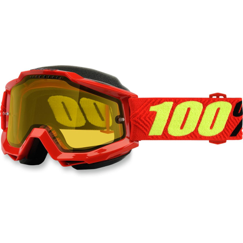 100% - 100% Accuri Saarinen Snow Goggles - 50213-203-02 - Saarinen / Red Mirror Lens - OSFM