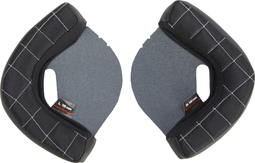 Fly Racing - Fly Racing Cheek Pads for .38 Retro Helmets - 15mm for XL-2XL (Std. in XL-2XL) - F73-88679