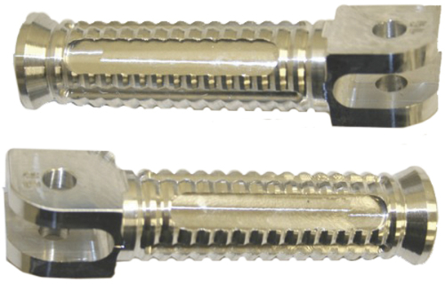 Yana Shiki - Yana Shiki Billet Aluminum Foot Pegs - Natural Aluminum - A2868