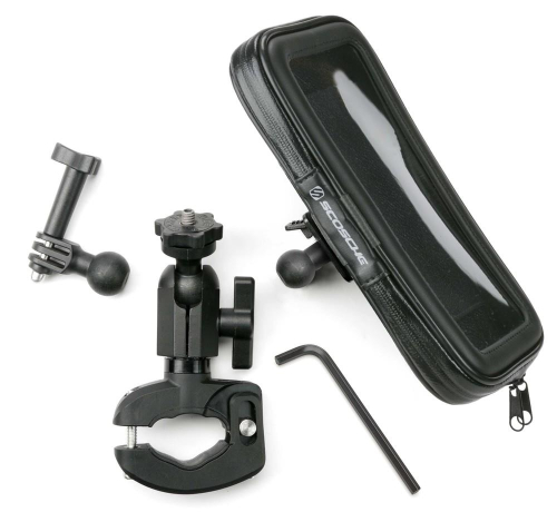 Scosche - Scosche Terra Mount Waterproof Case Clamp Mount - Small .75in.-1.25in. - PSM11000