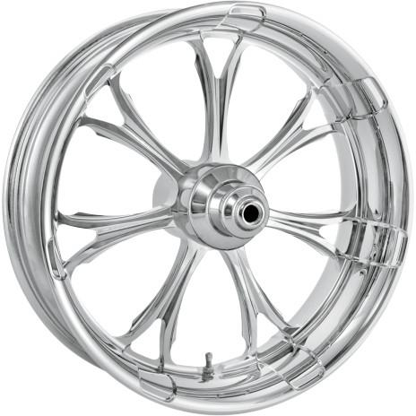 Performance Machine - Performance Machine Paramount Front Wheel (Dual Disc) - 21x3.5in. - Chrome - 12047106RPARCH