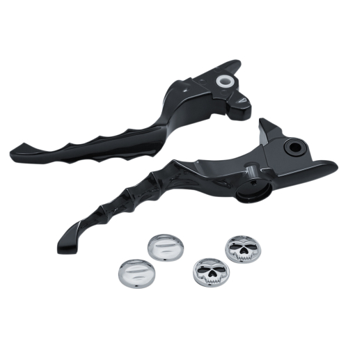Kuryakyn - Kuryakyn Zombie Levers - Gloss Black - 1983
