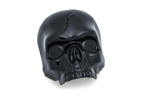 Kuryakyn - Kuryakyn Skull Horn Cover for Waterfall Style Horn - Gloss Black - 5731