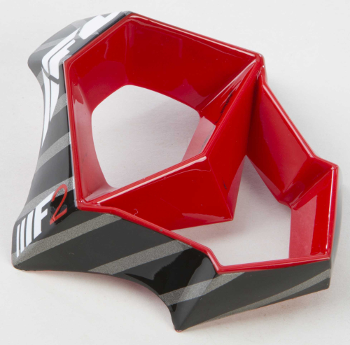 Fly Racing - Fly Racing Mouthpiece for F2 Carbon Helmets - Trey Canard Red/Black - 73-4565