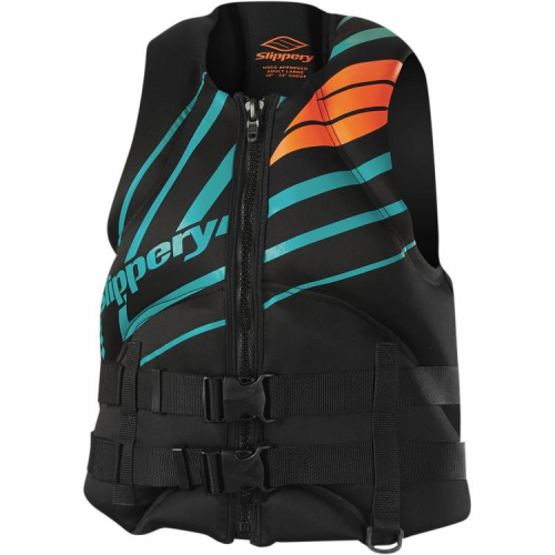 Slippery - Slippery Surge Neo Vest (2016) - XF-2-3240-0633 - Black/Teal - X-Small