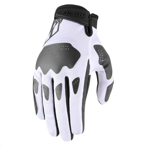 Icon - Icon Hooligan Gloves - 3301-3879 - White - Small