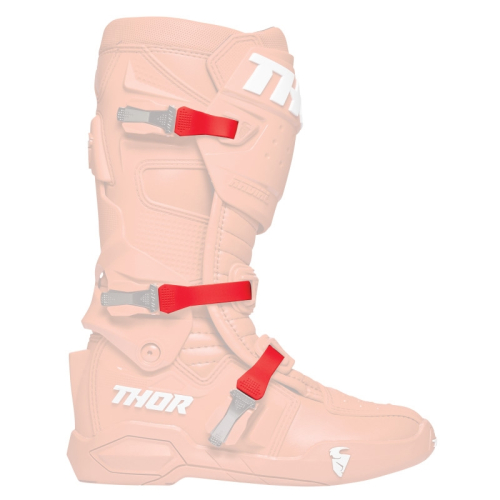 Thor - Thor Strap Kit for Radial Boots - Red - 3430-0984