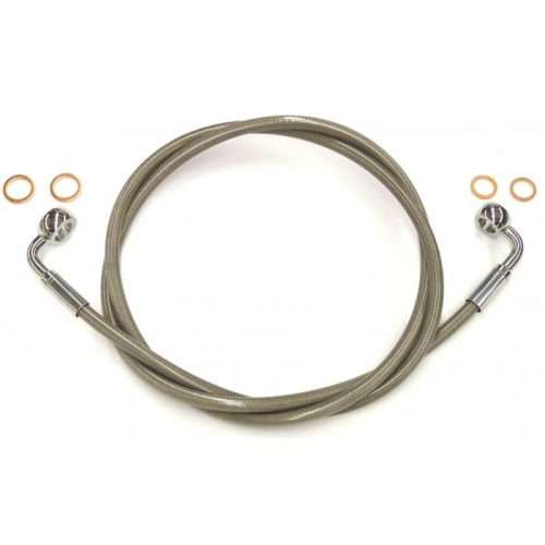 Magnum - Magnum Clear Coated XR Stainless Front Brakeline Kit - 48in. Total Length - SSC060248