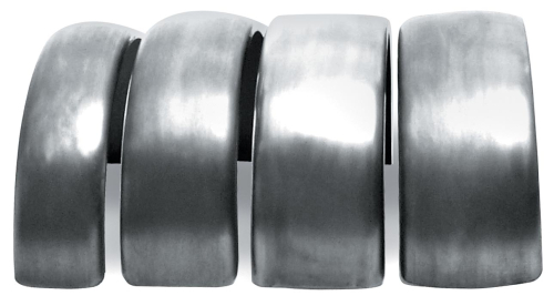 Kraft/Tech - Kraft/Tech Flat Fenders - 6 Wide - K40001