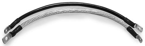 Drag Specialties - Drag Specialties Battery Cable - Black - 10in. - 78-110-1