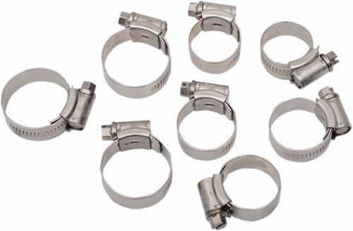 Moose Racing - Moose Racing Radiator Hose/Clamp Kit - Blue - CK YAM-85