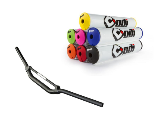 ODI - ODI Podium CFT Handlebars - Country Boy Bend - Blue Pad - H914CFU