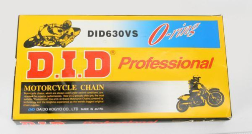 D.I.D - D.I.D 630 V Professional O-Ring Series Chain - 120 Links - 630VX120FB