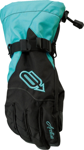 Arctiva - Arctiva Pivot Womens Gloves - 3341-0424 - Black/Blue - Medium