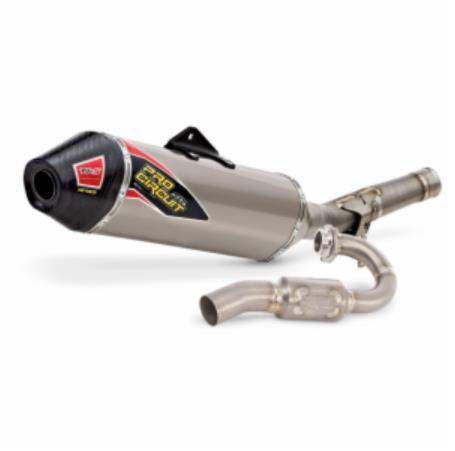 Pro Circuit - Pro Circuit Ti-5 Full System - Carbon Fiber Endcap - 0351335F