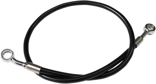 LA Choppers - LA Choppers Black Vinyl/Stainless Cable Kit - LA-8400KT-19B