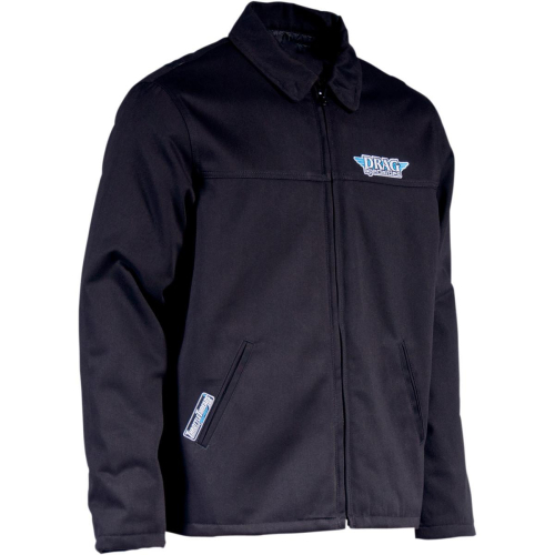 Throttle Threads - Throttle Threads Drag Specialties Shop Jacket - DRG19J28BKLR - Black - Large