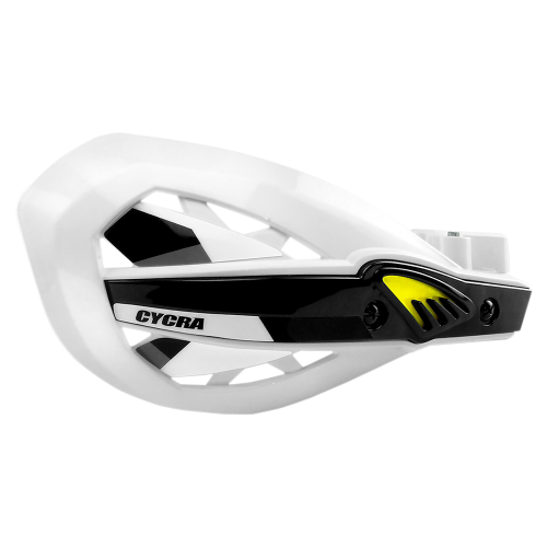 Cycra - Cycra Eclipse Perch Mount Handshield Kit - White - 1CYC-0331-42