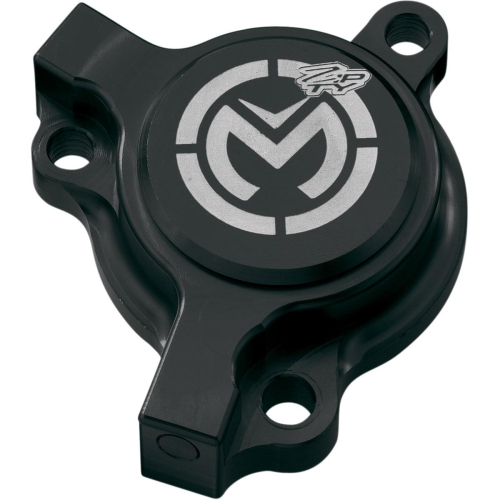 Moose Racing - Moose Racing Magnetic Oil Filter Cover By Zipty - Black - OFC-KX450F-BK