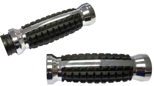 HardDrive - HardDrive Gator Grips - Chrome - 351098