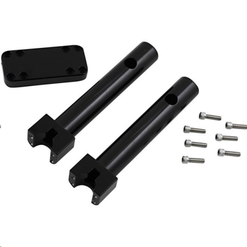 Wild 1 - Wild 1 1-1/4 Savage Riser/Clamp Kit - Gloss Black - WO910GB