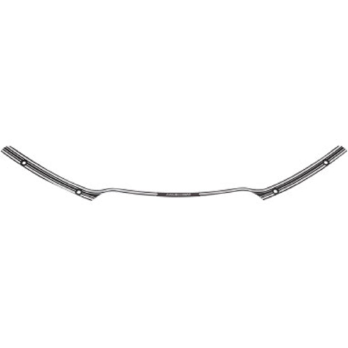 Arlen Ness - Arlen Ness 10-Gauge Billet Windshield Trim - Black - 03680