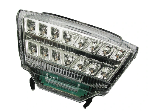 Competition Werkes - Competition Werkes Integrated Diffusion-Style Taillight - Clear - MPH-40039CD