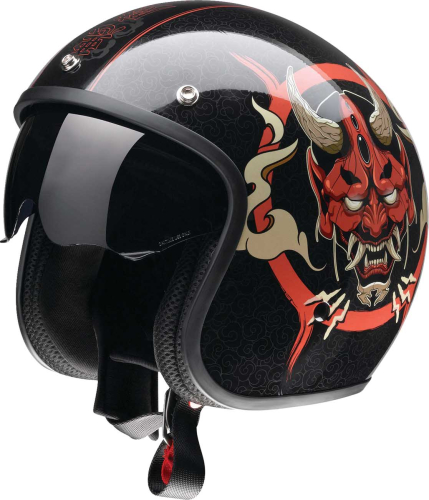 Z1R - Z1R Saturn Develish Helmet - 0104-2877 - Gloss Black - Small