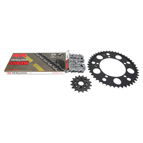 RK - RK Quick Acceleration Chain Kit with Steel Sprocket - Natural - 3076-069P