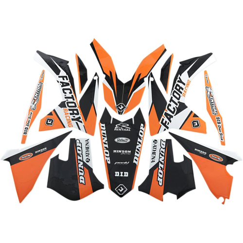 FLU Designs Inc. - FLU Designs Inc. Pro Team Series 4 PTS4 Graphics Kit - 51073