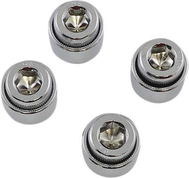 Drag Specialties - Drag Specialties Socket-Head Rocker Arm Shaft End Plug - 1/2in.-20 - MK181