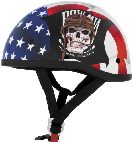 Skid Lid Helmets - Skid Lid Helmets Original POW MIA Helmet - 646956 - POW MIA - X-Small