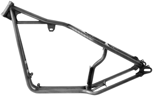 Kraft/Tech - Kraft/Tech Sportster Rigid Frame - 30 Degree Rake, 0in Stretch, Stock Width Tire - K15100