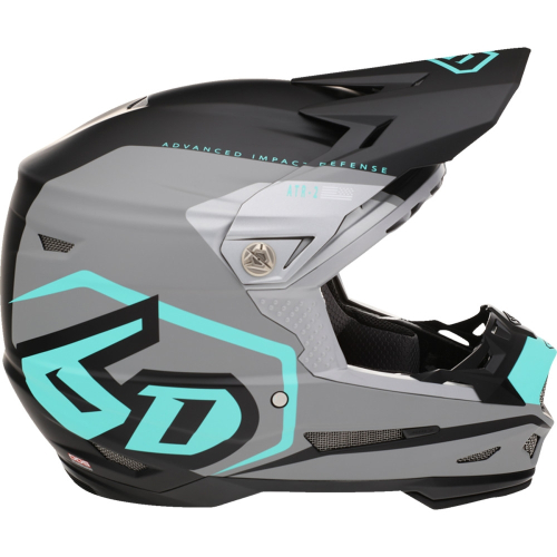 6D - 6D ATR-2 Delta Helmet - 12-3406 - Teal - Medium