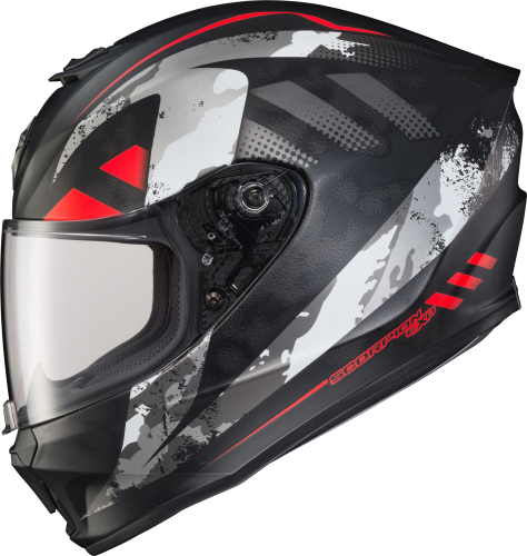 Scorpion - Scorpion EXO-R420 Distiller Helmet - 42-1525 - Black/Red - Large