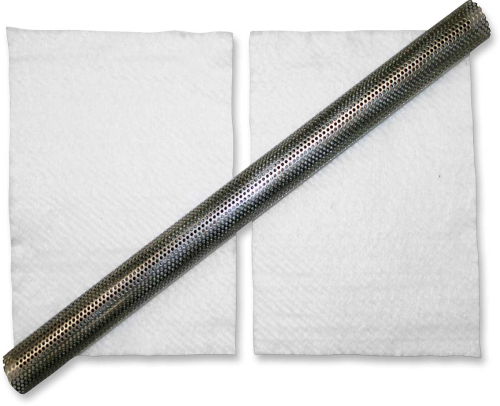 LA Choppers - LA Choppers Universal Baffle with Packing - 24in. Long - 1.75in. Dia. - LA-1217-24P