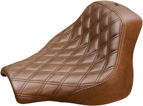 Saddlemen - Saddlemen Renegade LS Solo Seat - Brown - 818-28-002BLS