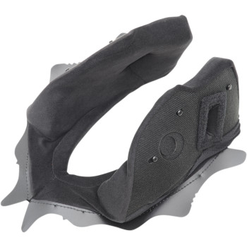 AGV - AGV Cheek Pads for Pista/Veloce GT/Veloce S Helmets - Gray - MS - KIT62109001