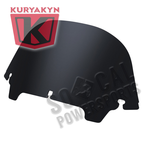 Kuryakyn - Kuryakyn Airmaster Dark Smoke Windshield - 9in. - 1775