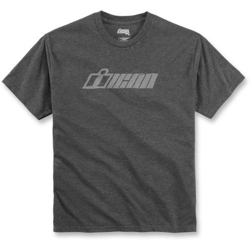 Icon - Icon Single Stack Tee-Shirt  - XF-2-3030-14836 - Charcoal - Small
