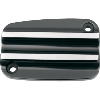 Covingtons - Covingtons Front Brake Master Cylinder Cover - Finned - Black - C1152-B