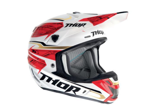 Thor - Thor Helmet Visor Kit for Verge Helmets - Boxed Red - 0132-0730