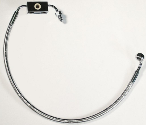 Magnum - Magnum Polished Stainless Designer Series ABS Front Lower Brake Line Kit - AS57008