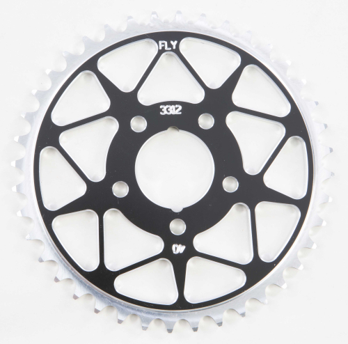 Fly Racing - Fly Racing Aluminum Rear Sprocket - Black - 40T - 312-40 BLK